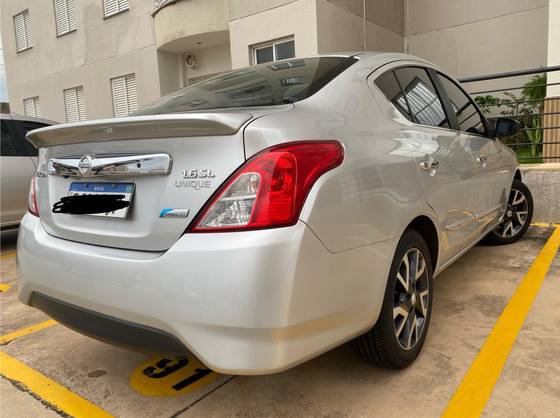 NISSAN VERSA 1.6 16V FLEXSTART UNIQUE 4P XTRONIC